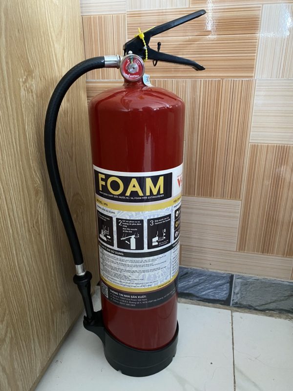 Bình Chữa Cháy Xách Tay Dạng Bọt Sản Phẩm Của Vinafoam – Giải Pháp An Toàn Cho Đám Cháy
