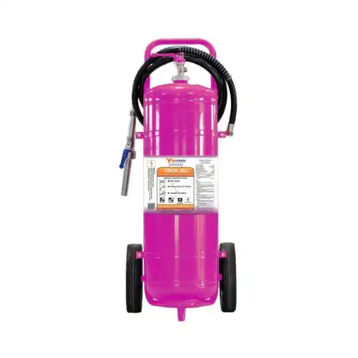 Bình chữa cháy Pin Lithium ORION 50L xe đẩy | Chính hãng Vinafoam