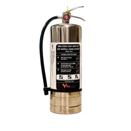 Bình chữa cháy inox 3L dành cho bếp – Foam AFFF 3% | Chính hãng Vinafoam