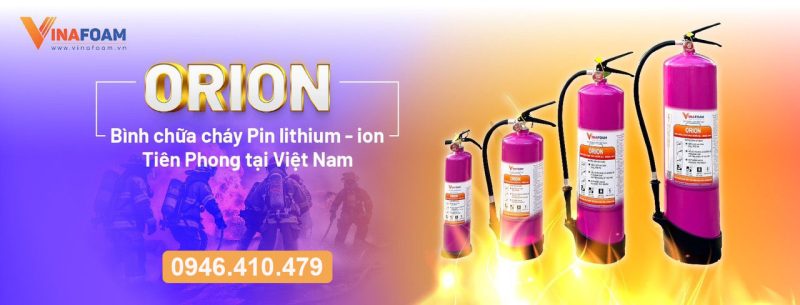 Bình chữa cháy Pin Lithium