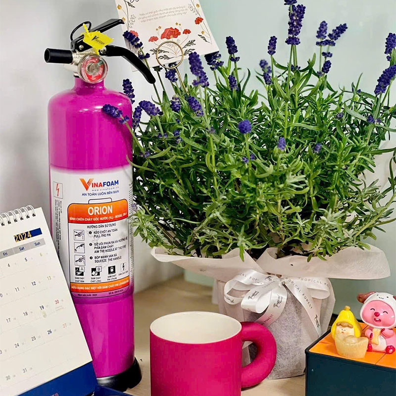 Bình chữa cháy ORION 1L Bình chữa cháy Pin Lithium ORION 1L sử dụng cho xe điện