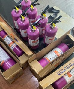 Bình chữa cháy Pin Lithium ORION 6L đóng gói