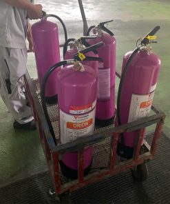 Bình chữa cháy Pin Lithium ORION 9L vận chuyển